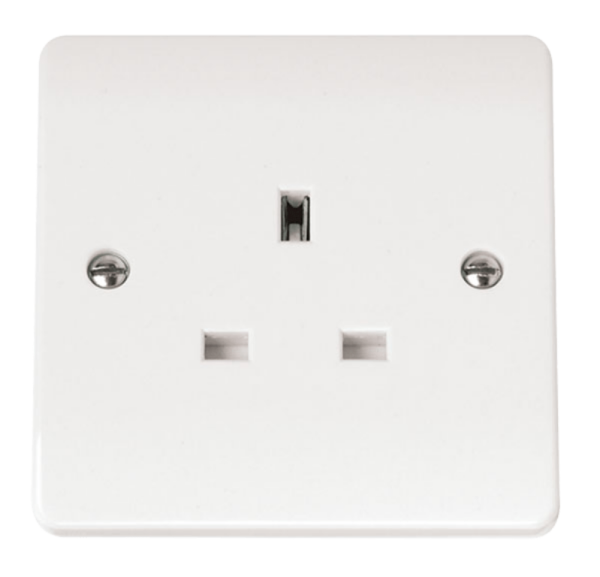 Click Mode 1 Gang Unswitched Socket