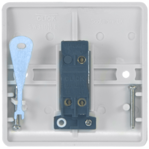 Click Mode 1 Gang 2 Way 10Ax Key Switch - Image 2