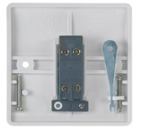 Click Mode 1 Gang DP Key Switch "Emergency Test" - Image 2