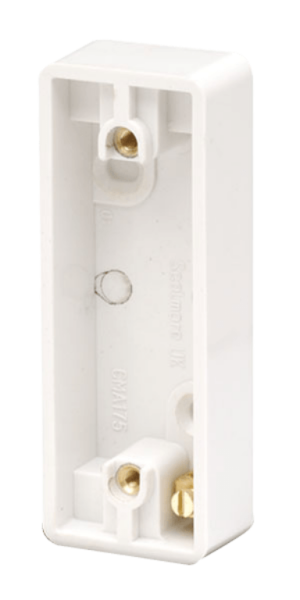 Click Polar 1 Gang Architrave Patress