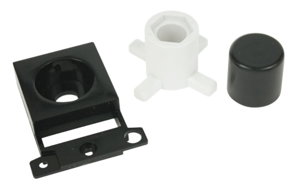 Black Dimmer Module Mounting Kit