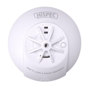 Mains COMBO Smoke/Heat Alarm with 10 Year Lithium Battery Backup