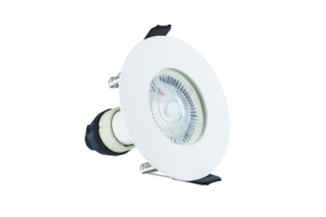Downlight, Evofire Fire Rated Round IP65, c/w GU10 Holder Pk=4